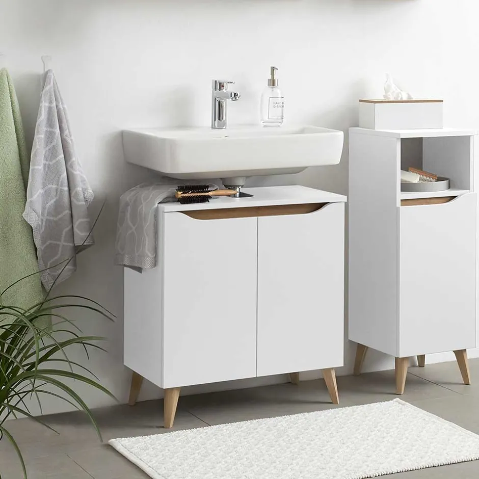 Pharao24 Waschtischunterschrank Dominicas> Waschbeckenunterschränke|Bad Unterschränke