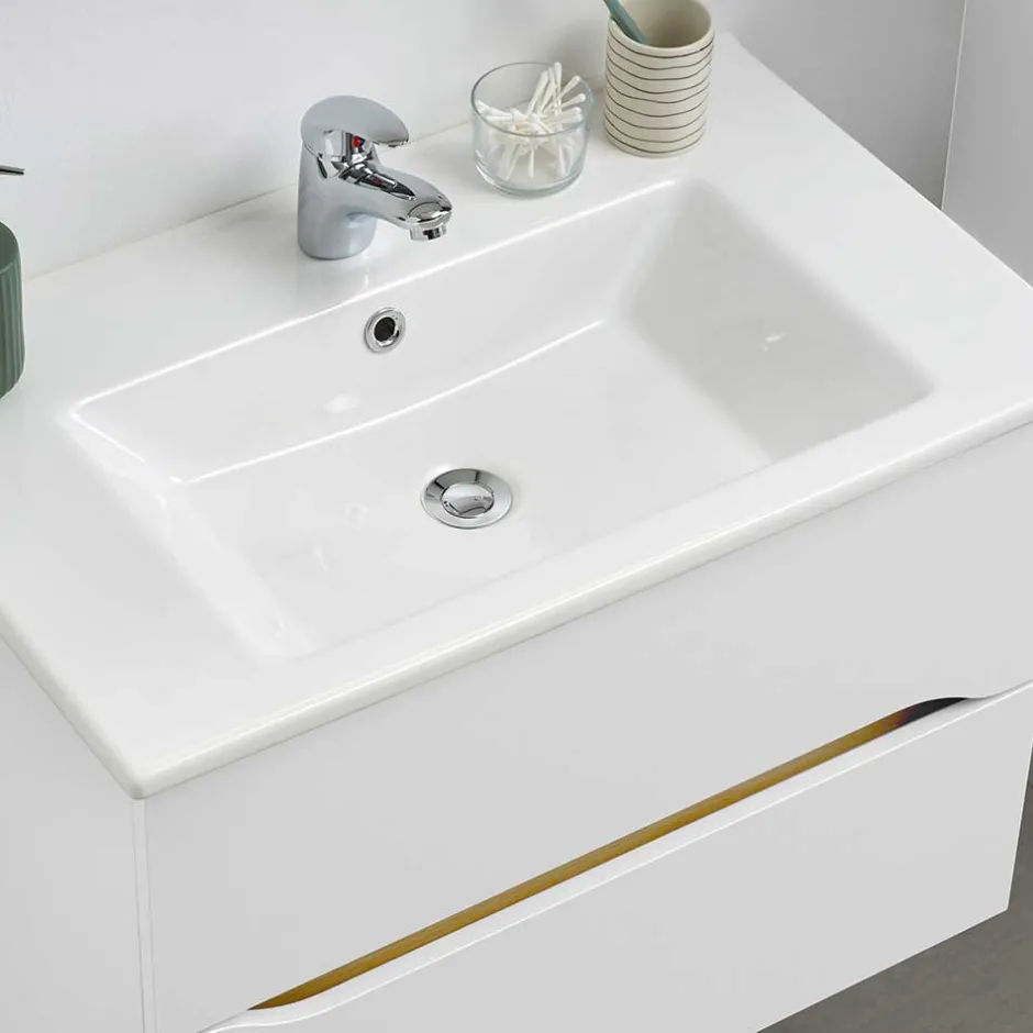 Pharao24 Waschtischunterschrank Dominicas> Waschbeckenunterschränke|Bad Unterschränke