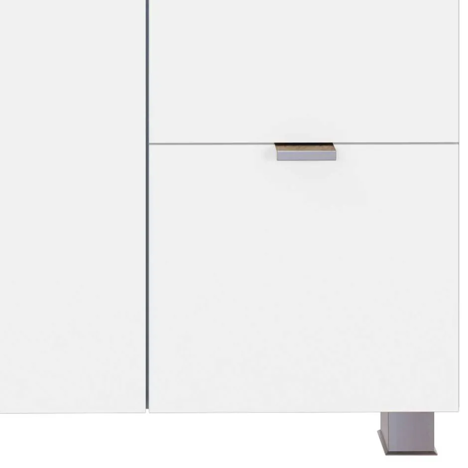 Pharao24 Waschtischunterschrank Graphit> Waschbeckenunterschränke|Badezimmerschränke