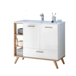 Pharao24 Waschtischunterschrank Varadero> Badezimmerschränke|Waschbeckenunterschränke