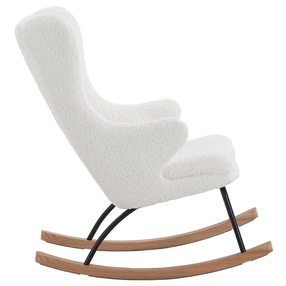 Ohrensessel*Pharao24 Webplüsch Schaukelsessel Fancey