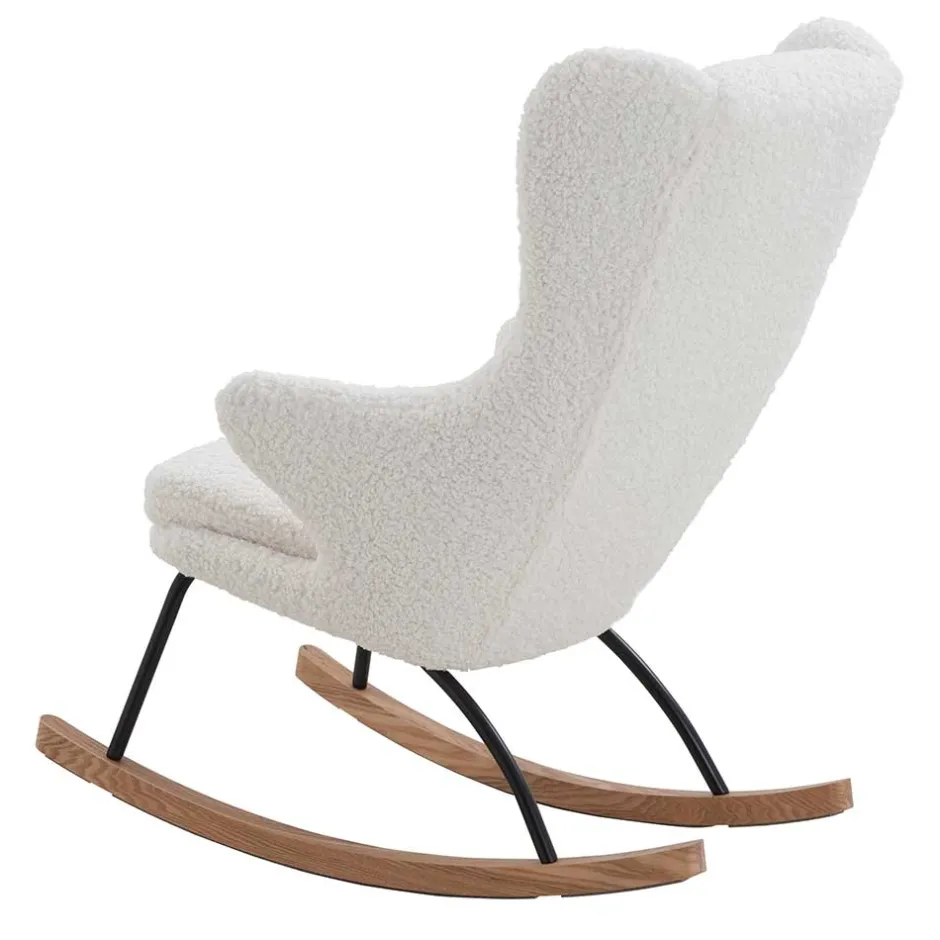 Ohrensessel*Pharao24 Webplüsch Schaukelsessel Fancey