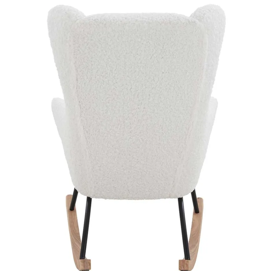 Ohrensessel*Pharao24 Webplüsch Schaukelsessel Fancey