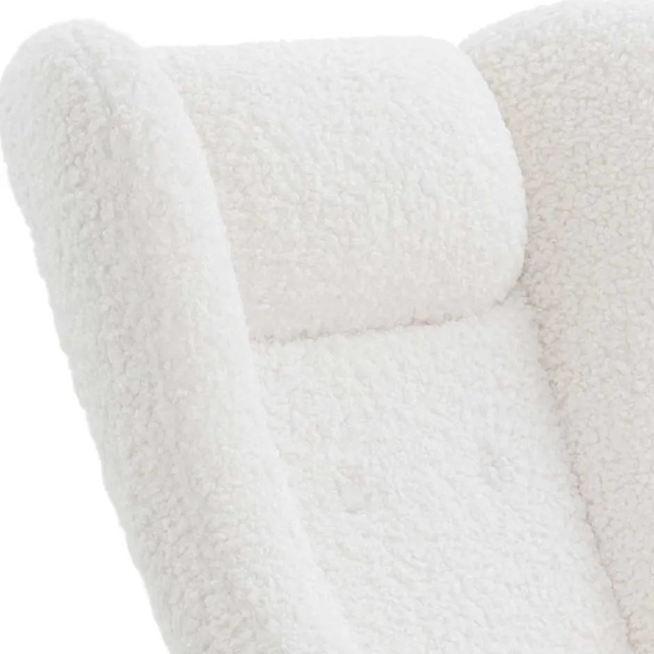 Ohrensessel*Pharao24 Webplüsch Schaukelsessel Fancey