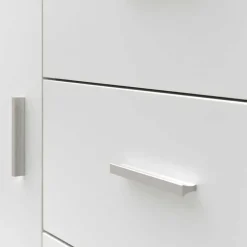 Bad Unterschränke|Badezimmerschränke*Pharao24 Weiße Badkommode Salverna