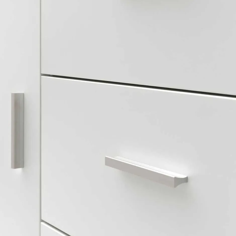 Bad Unterschränke|Badezimmerschränke*Pharao24 Weiße Badkommode Salverna