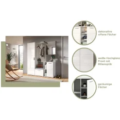 Pharao24 Weiße Dieleneinrichtung Ampiano><noscript><img width=