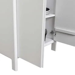 Garderobensets*Pharao24 Weiße Garderobenmöbel Sanakas