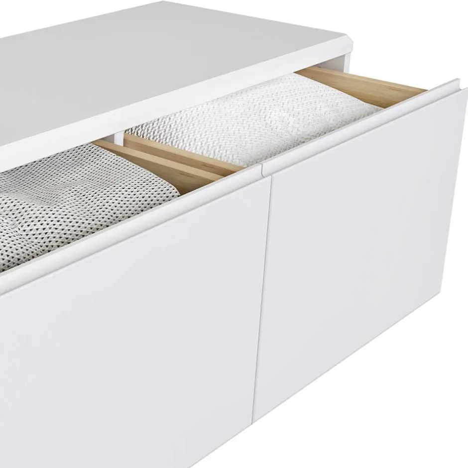 Garderobensets*Pharao24 Weiße Garderobenmöbel Sanakas