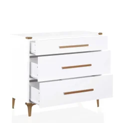 Flurkommoden|Schlafzimmerkommoden*Pharao24 Weiße Kommode Geraldo