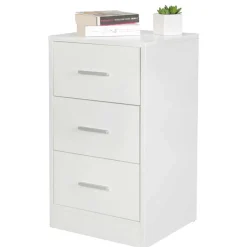 Pharao24 Weiße Kommode Leath> Nachtkommoden|Nachttisch