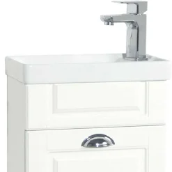 Pharao24 Weiße Waschtischkonsole Exmadura><noscript><img width=