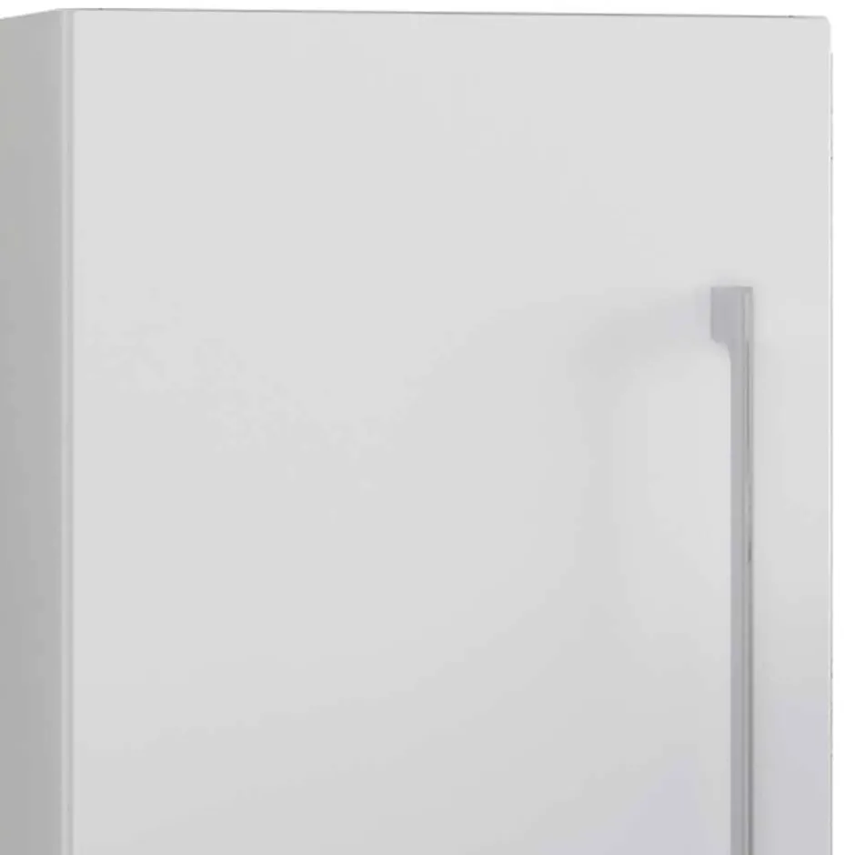 Pharao24 Weißer Bad Wandschrank Selami> Badezimmerschränke|Bad Hängeschränke