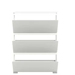 Pharao24 Weißer Garderobenschuhschrank Filicudio><noscript><img width=