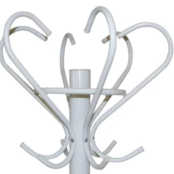 Kleiderständer*Pharao24 Weißer Garderobenständer Xenata