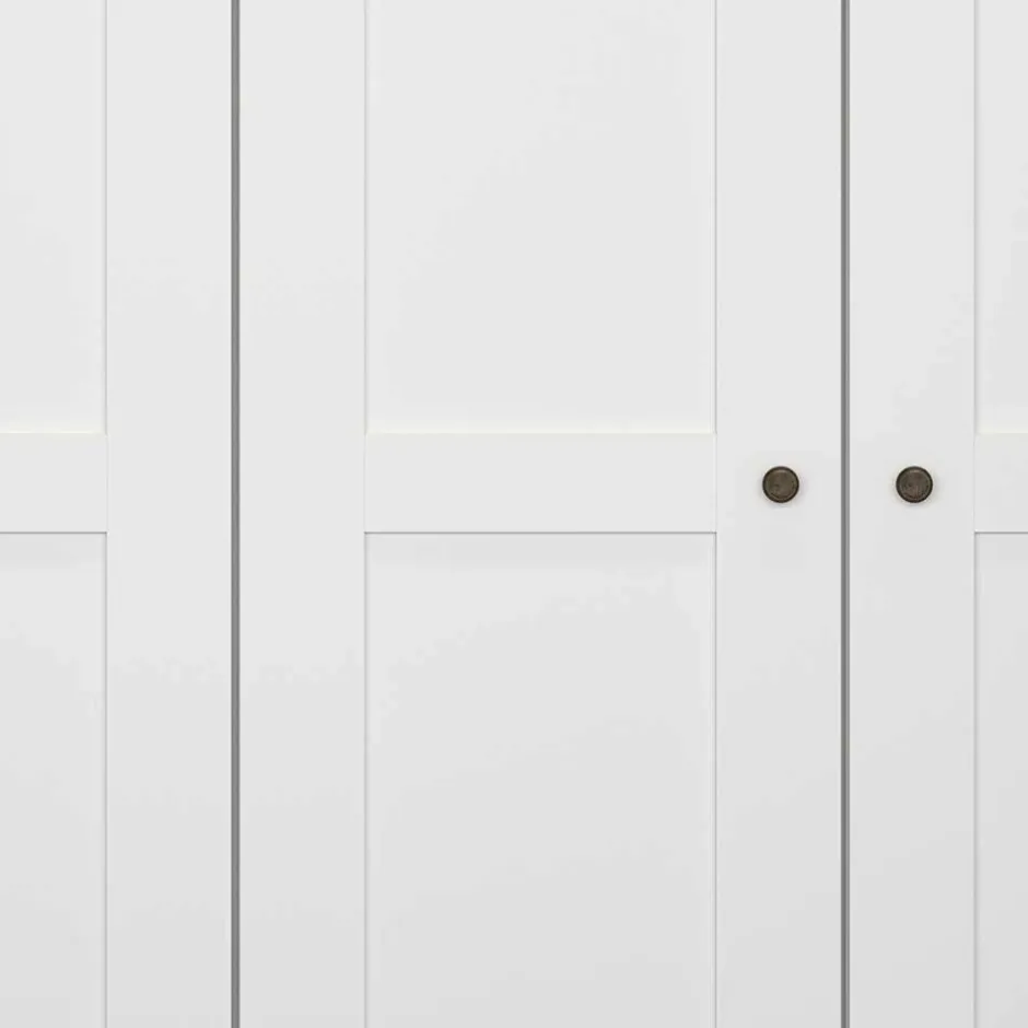Drehtürenschränke|Kleiderschränke*Pharao24 Weißer Schlafzimmerschrank Tudana
