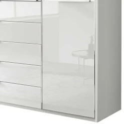Pharao24 Weißer Schrank Schlafzimmer Bean><noscript><img width=