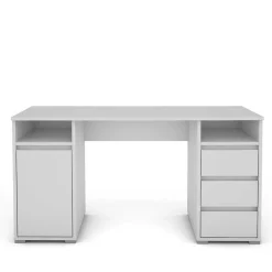 Computertische|Jugendschreibtische*Pharao24 Weißer Schreibtisch Nagati