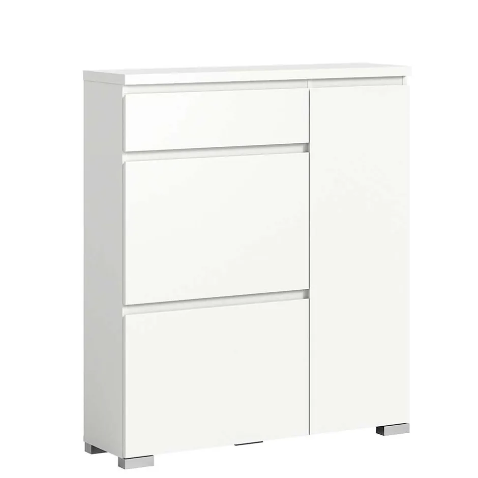 Pharao24 Weißer Schuh Schrank Filicudio> Schuhschränke