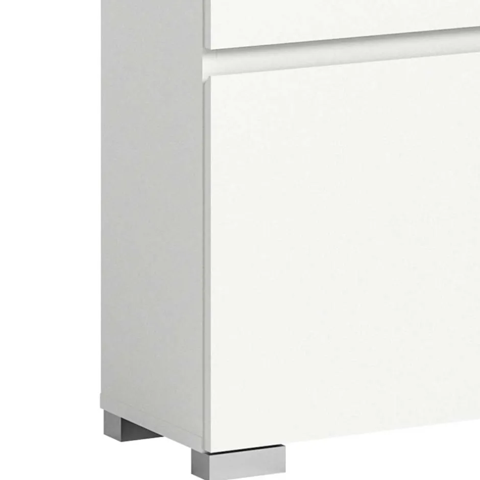 Pharao24 Weißer Schuh Schrank Filicudio> Schuhschränke