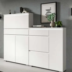 Pharao24 Weißer Schuh Schrank Filicudio><noscript><img width=