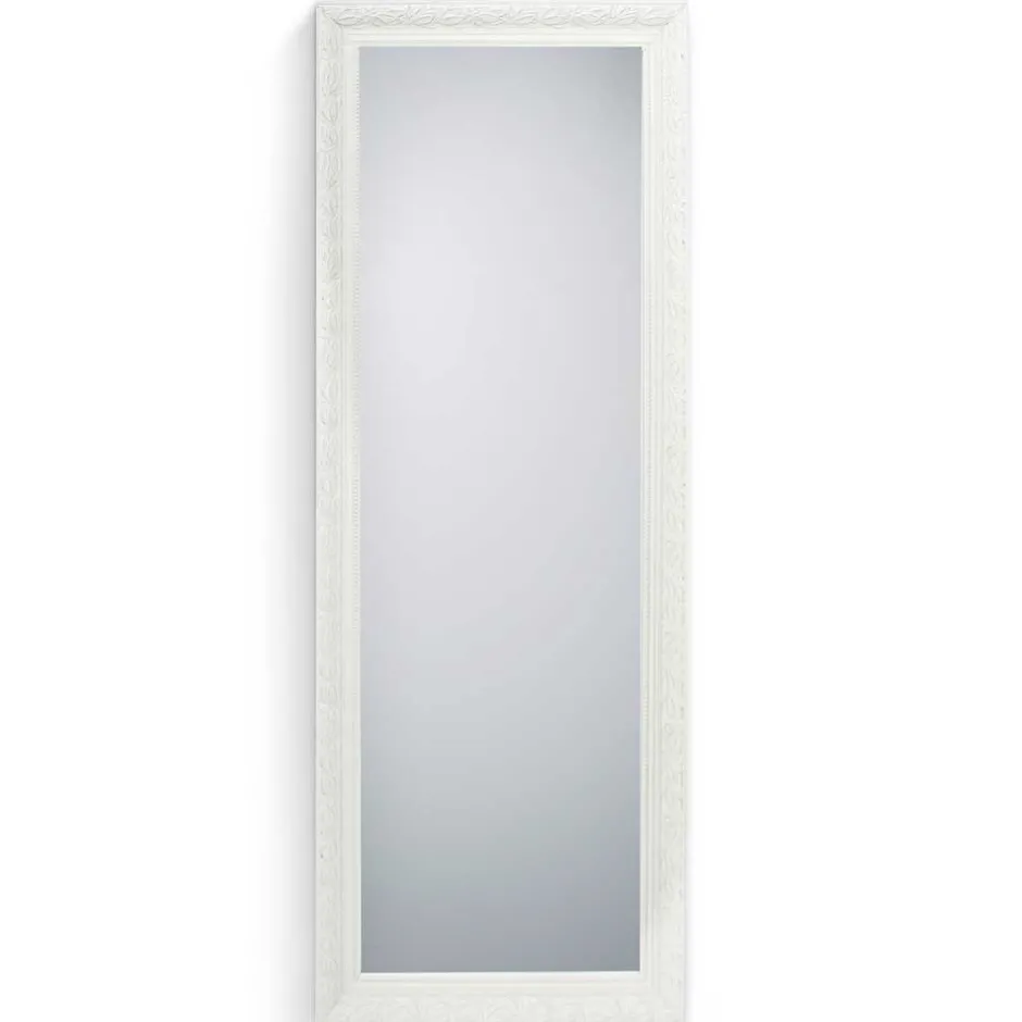 Pharao24 Weißer Wandspiegel Palace> Wandspiegel|Schlafzimmerspiegel