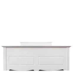 Massivholzbetten|Funktionsbetten*Pharao24 Weißes Bett Vomano