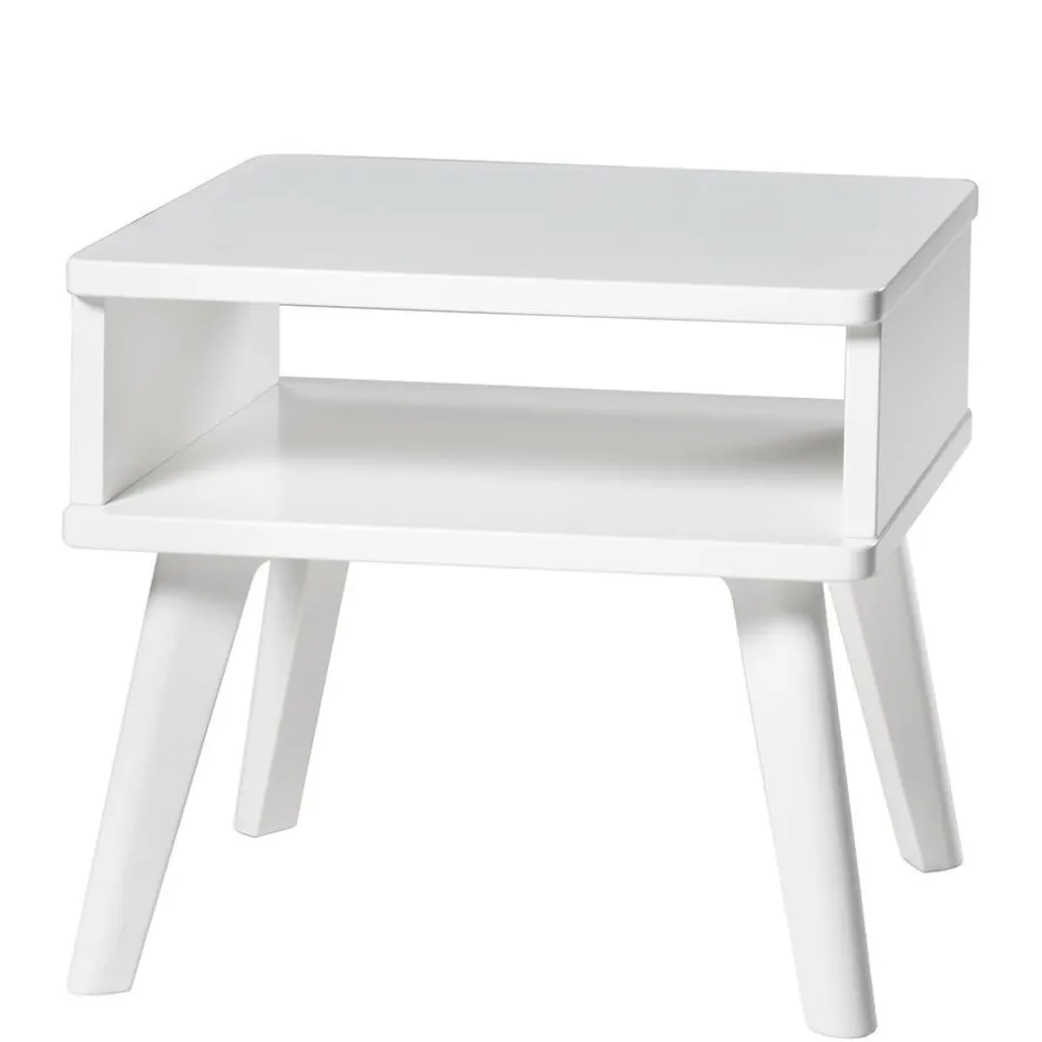 Pharao24 Weißes Doppelbett Sharay> Massivholzbetten