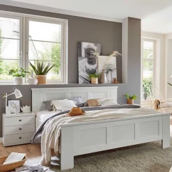 Pharao24 Weißes Doppelbett Tudana> Betten In Übergröße|Komfortbetten