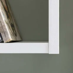 Hängeregale|Wohnzimmerregale*Pharao24 Weißes Hängeregal Salverna