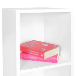 Wohnzimmerregale|Bücherregale*Pharao24 Weißes Standregal Salverna