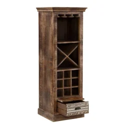 Massivholzregale|Standregale*Pharao24 Wein Regal Jatama