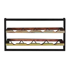 Pharao24 Weinflaschenhalter Woodstock> Hängeregale|Flaschenregale