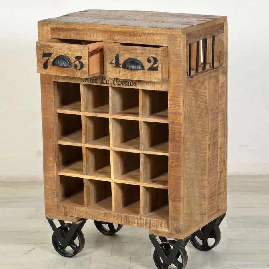 Pharao24 Weinregal Brave> Massivholzregale|Standregale