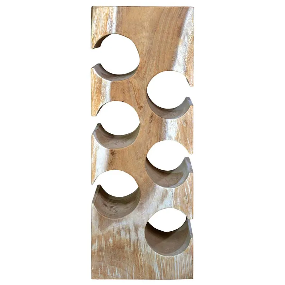 Flaschenregale|Massivholzregale*Pharao24 Weinregal Evarelda