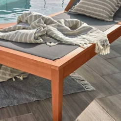 Gartenmöbel|Liegen*Pharao24 Wetterfeste Liege Omdrunas