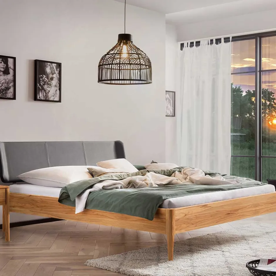 Pharao24 Wildbuche Bett 140x200 Kuraico> Doppelbetten|Massivholzbetten