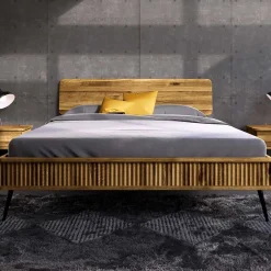 Einzelbetten|Doppelbetten*Pharao24 Wildeiche Bett Clantica