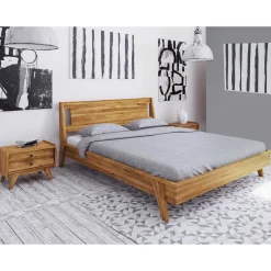 Pharao24 Wildeiche Doppelbett Carilla> Betten In Übergröße