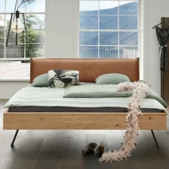 Pharao24 Wildeiche Doppelbett Snaucia> Komfortbetten|Doppelbetten