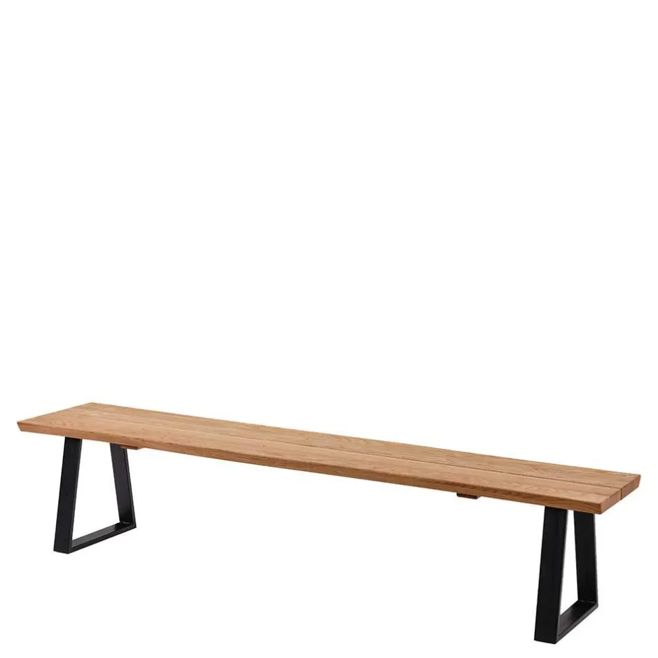 Pharao24 Wildeiche Esszimmerbank Flacon> Küchenbank|Holzbänke