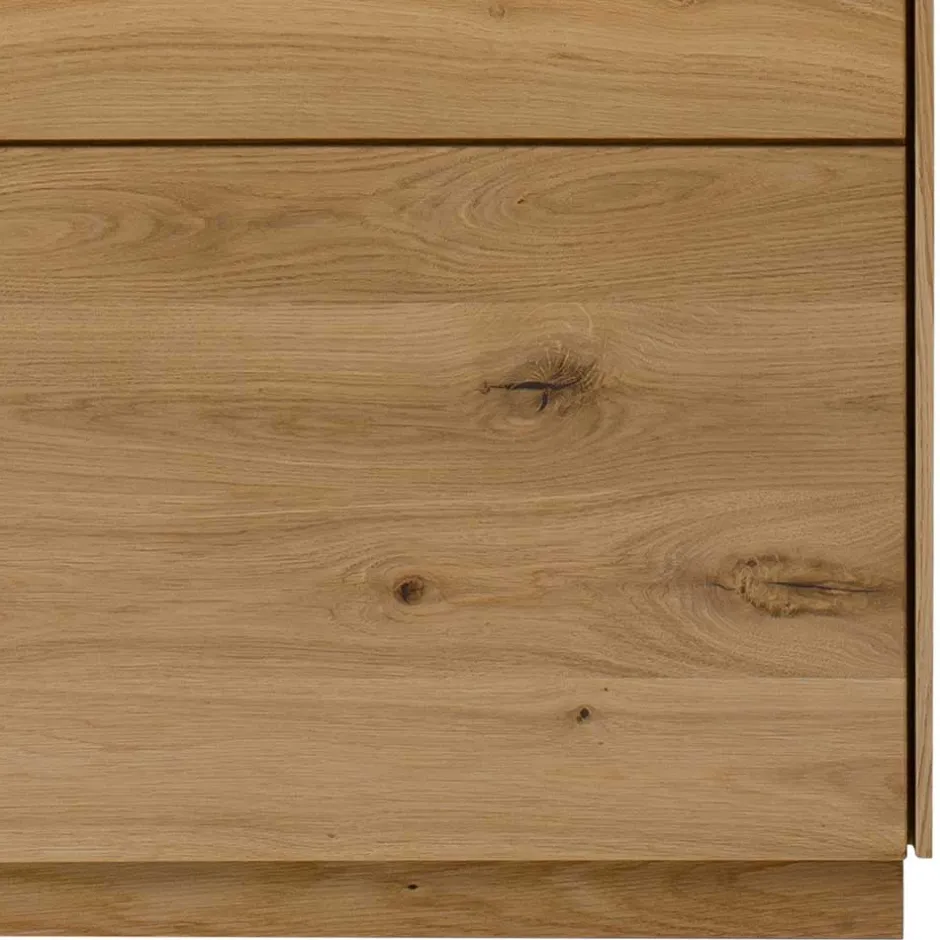 Pharao24 Wildeiche Highboard Onitos> Wohnzimmerschrank|Stauraumvitrinen