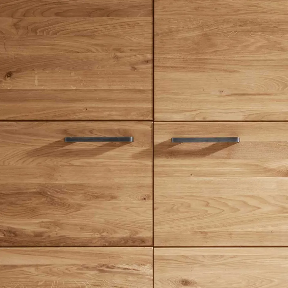 Pharao24 Wildeiche Kleiderschrank Emjan> Massivholzmöbel|Drehtürenschränke