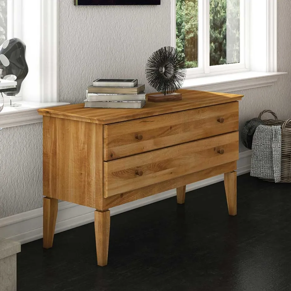 Schlafzimmerkommoden*Pharao24 Wildeiche Kommode Tyvoria