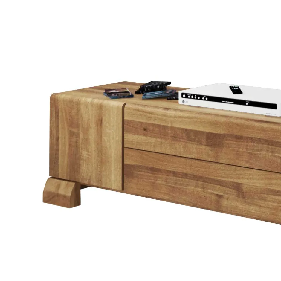 Fernsehtische|Lowboards*Pharao24 Wildeiche Lowboard Sascora