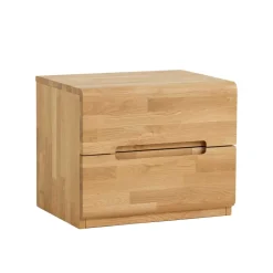 Nachtkommoden|Nachttisch*Pharao24 Wildeiche Nachtkommode Nico