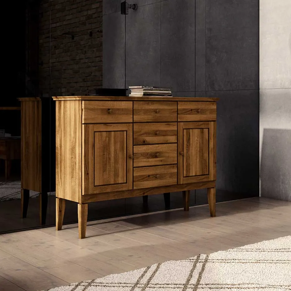 Pharao24 Wildeiche Sideboard Tyvoria> Sideboards