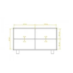 Sideboards*Pharao24 Wildeiche Sideboard Vaneri