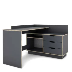 Computertische|Jugendschreibtische*Pharao24 Winkelschreibtisch Enorica