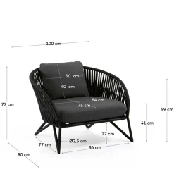 Pharao24 Wintergartensessel Fabrice><noscript><img width=